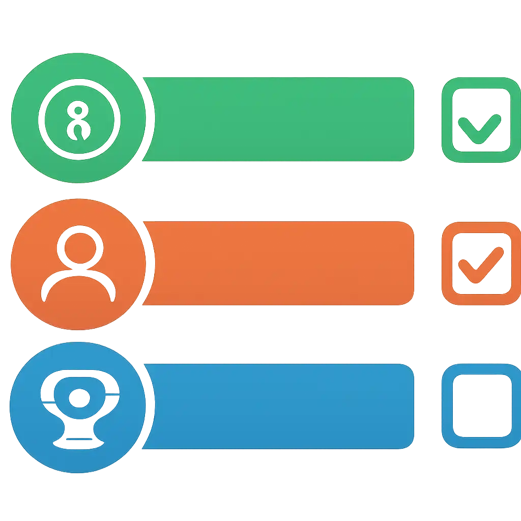 Infographic comparing options using coloured bars and icons only, no text or labels, flat design, Tiranga Lottery